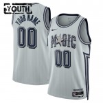 Orlando Magic Trikot Benutzerdefinierte Nike 2024-25 City Edition Grau Swingman - Kinder Orlando Magic Trikot Benutzerdefinierte Nike 2024-25 City Edition Grau Swingman - Kinder